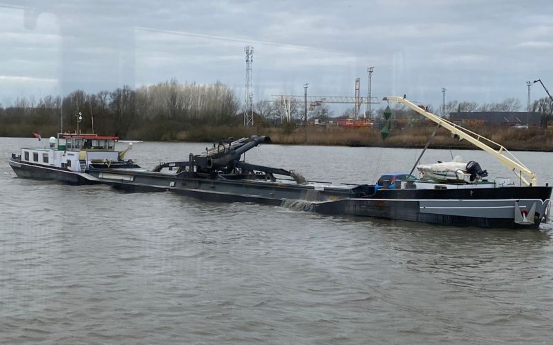 4. 2022 tot 2023-11 OnderhoudZandwinnning bovenschelde, Temse Rapide Zandhandel-2