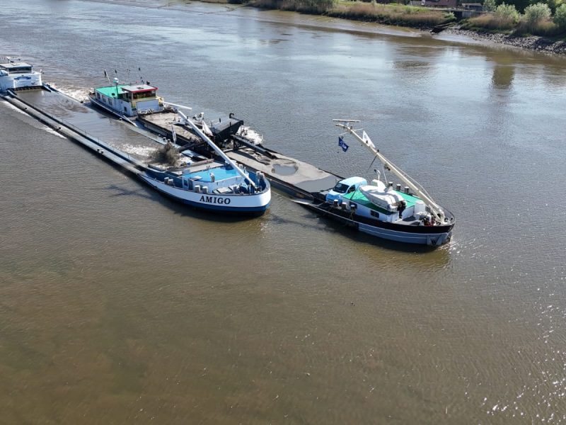 8. 2025 tot heden OnderhoudZandwinning bovenschelde Temse, Rapide Zandhandel 2
