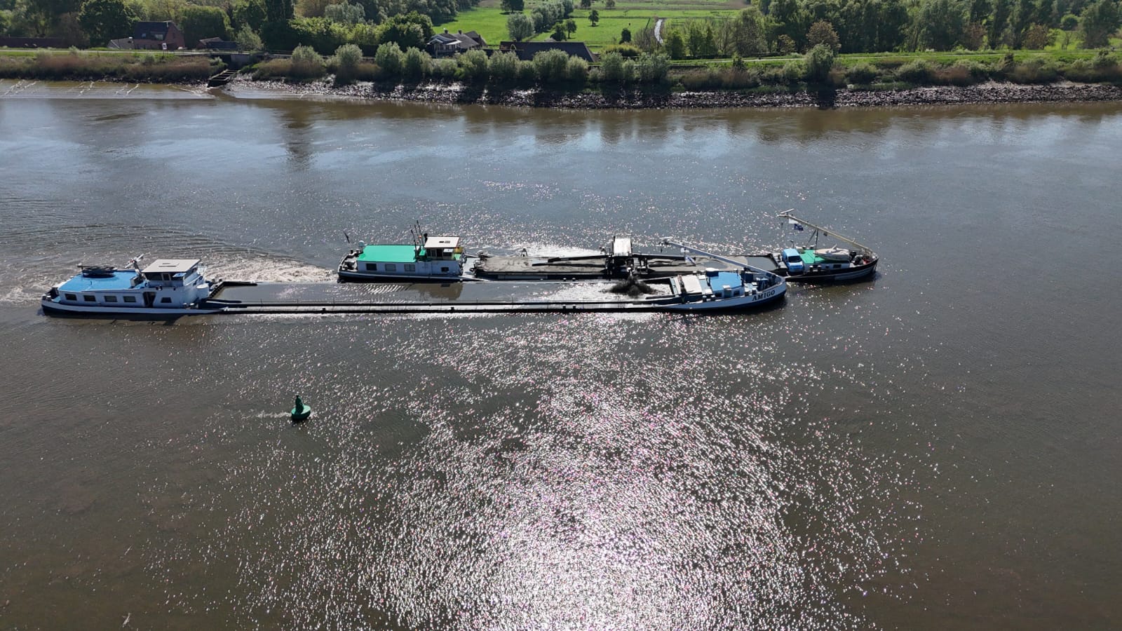 8. 2025 tot heden OnderhoudZandwinning bovenschelde Temse, Rapide Zandhandel